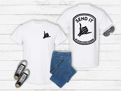 Send It — No Victory Without Sacrifice Tee