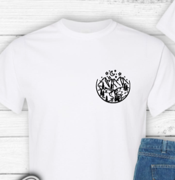 No City Lights Just Campfire Nights Tee