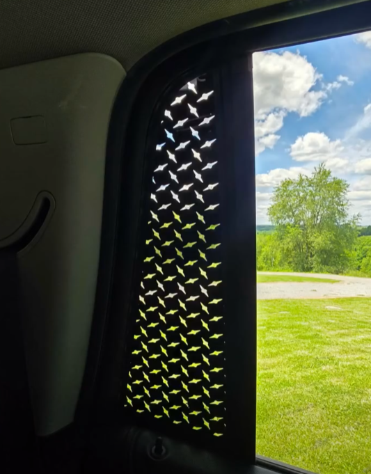 Diamond Plate Full Coverage Decal – Matte Black Vinyl