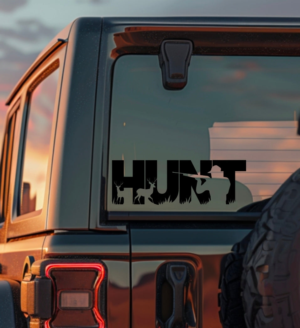 HUNT — Small Decalcolors and